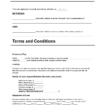Download Personal Loan Agreement Template | Pdf | Rtf | Word In Blank Loan Agreement Template