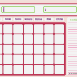 Download Printables Calendars For Kids Lovely Elegant Throughout Blank Calendar Template For Kids