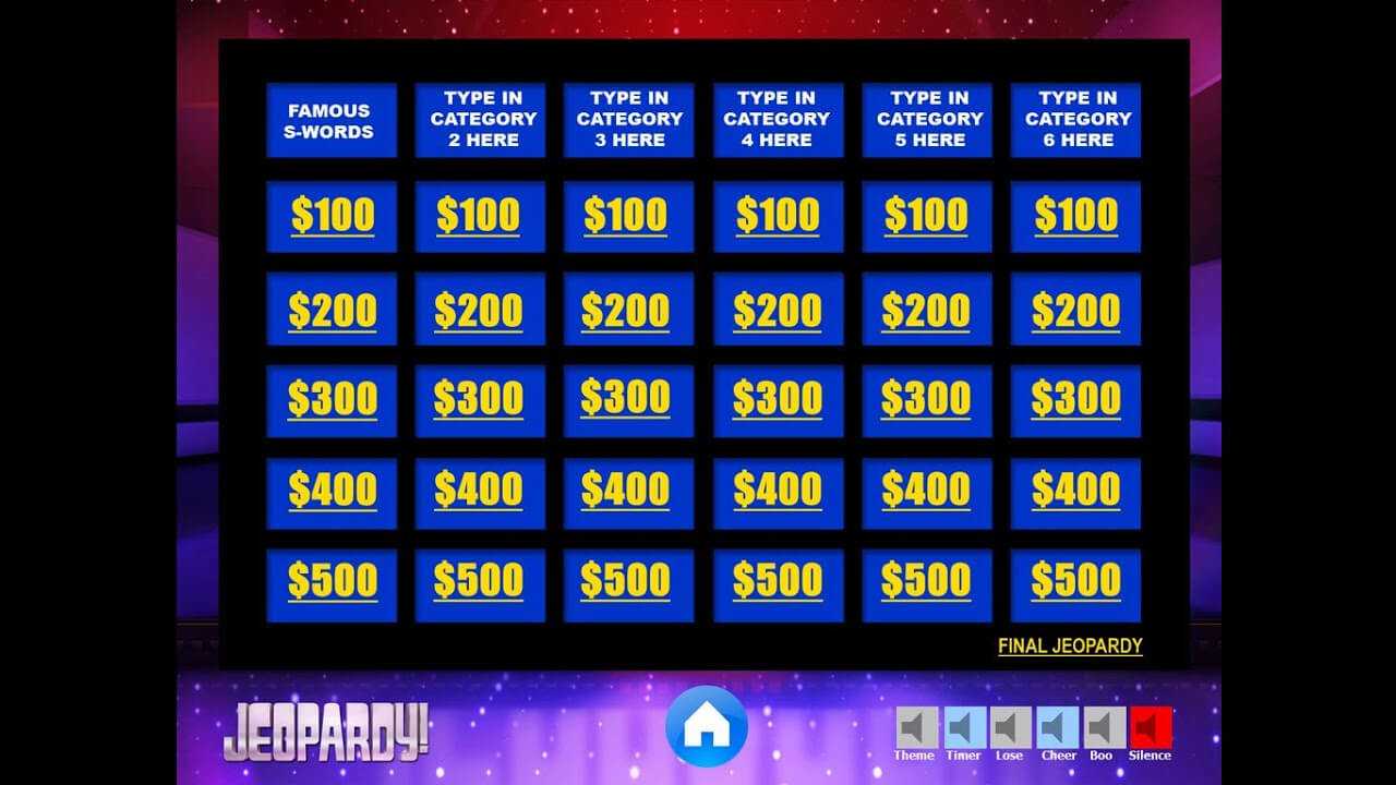 Download The Best Free Jeopardy Powerpoint Template – How To Make And Edit  Tutorial For Jeopardy Powerpoint Template With Score