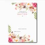 Downloadable Baptism Invitation Blank | Invitation Card With Regard To Blank Christening Invitation Templates