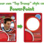 Draw A Top Trump Card Using Powerpoint Intended For Top Trump Card Template