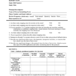 Dsmb Report Form Template intended for Dsmb Report Template
