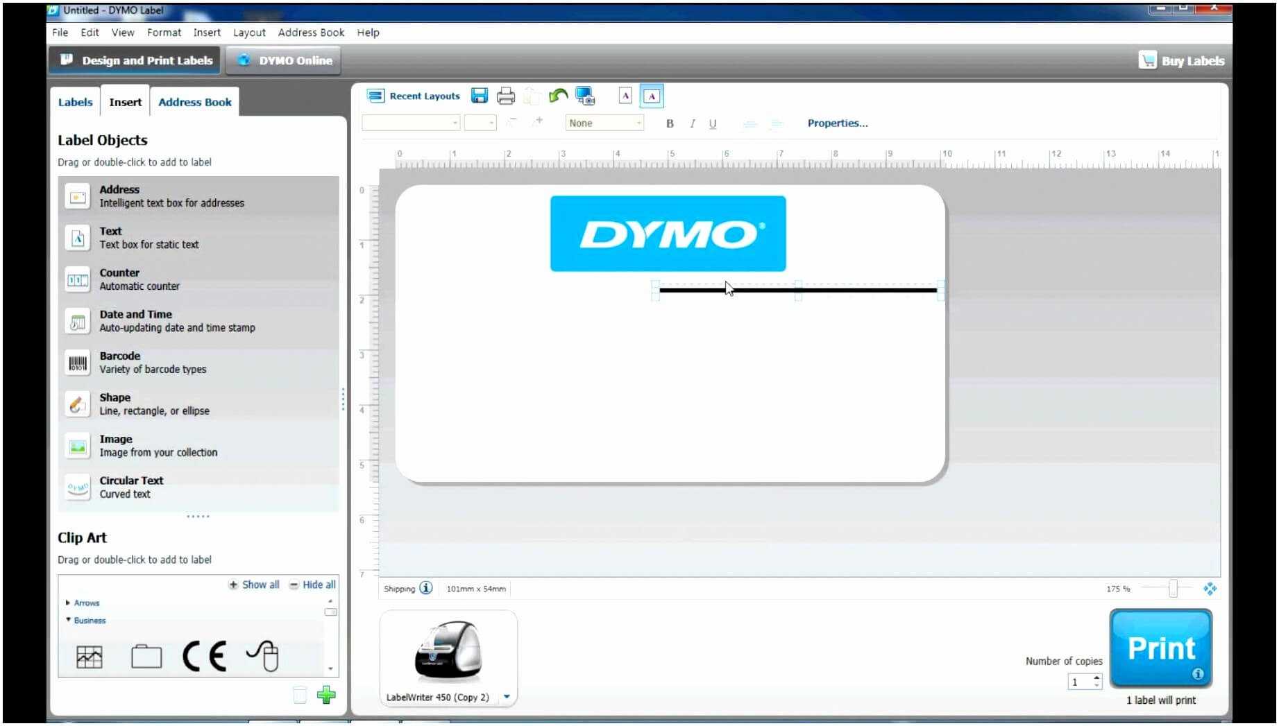 Dymo Label Template Word – Docxword Within Dymo Label Templates For Word