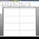 แนะนำขั้นตอนวิธีการทำ Sticker Label Template Throughout Microsoft Word Sticker Label Template