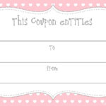 Early Play Templates: Free Gift Coupon Templates To Print With Fillable Gift Certificate Template Free