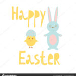 Easter Chick Templates | Happy Easter Greeting Card Template Regarding Easter Chick Card Template