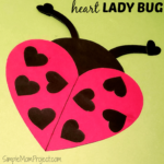 Easy Diy Valentine's Day Ladybug With Free Printable Regarding Blank Ladybug Template