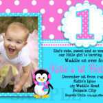 Editable 1St Birthday Boy Invitation Card Free Download Throughout First Birthday Invitation Card Template