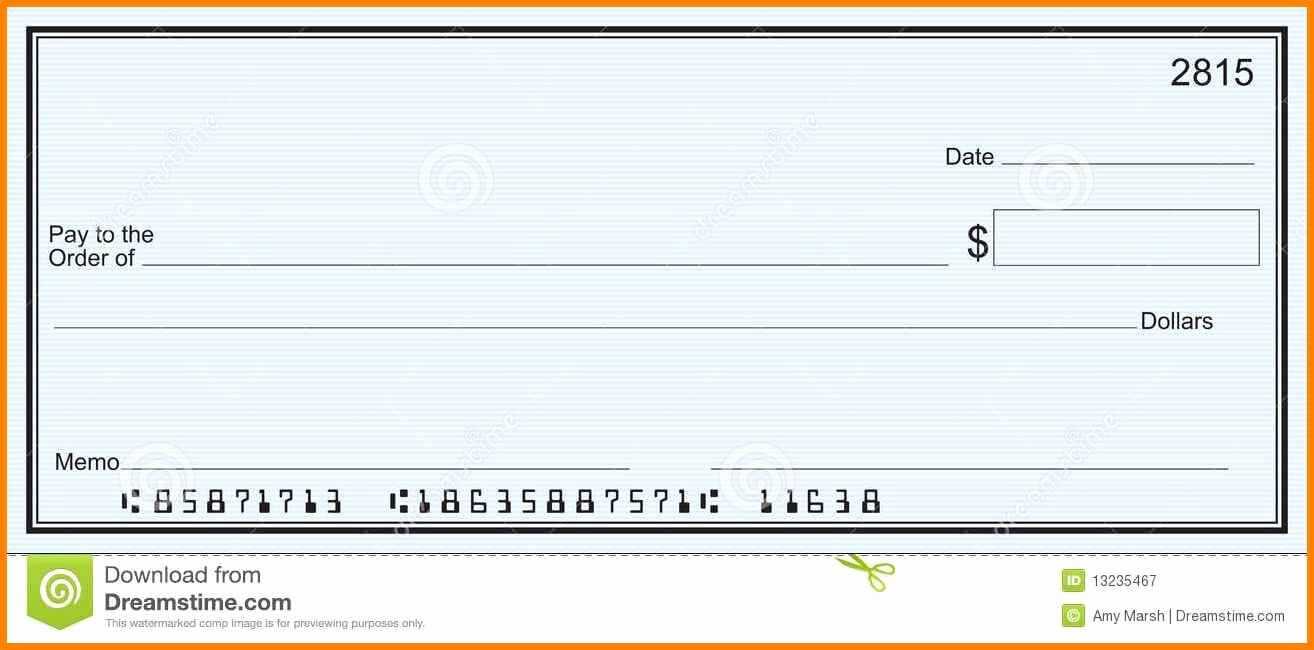 Editable Blank Check Template | Template Modern Design Pertaining To Editable Blank Check Template