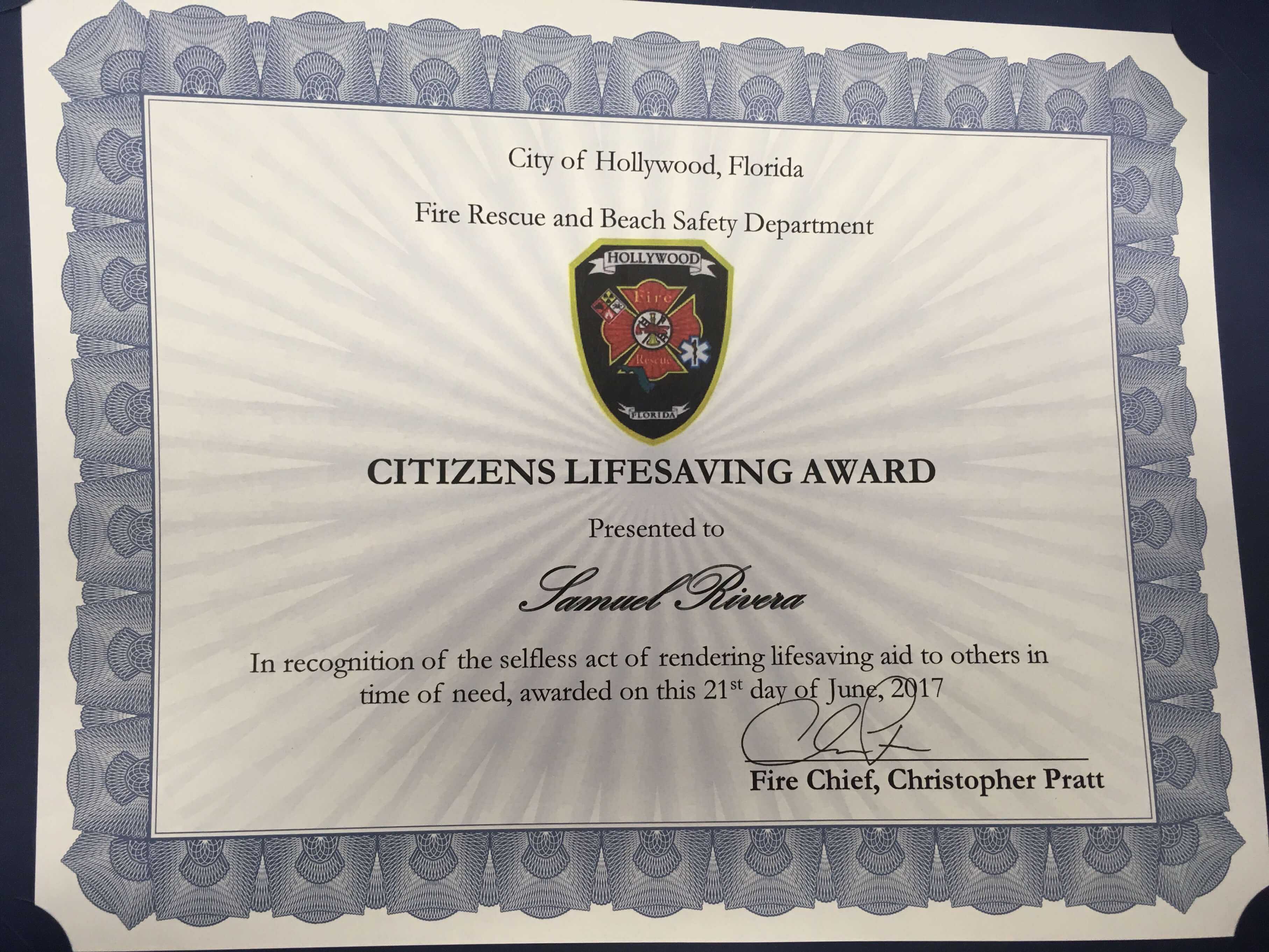 Editable Hollywood Award Certificate Template Choice Image Throughout Life Saving Award Certificate Template