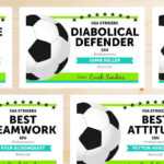 Editable Soccer Award Certificates – Instant Download Within Soccer Award Certificate Templates Free