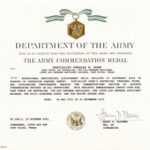 Education / Awards Inside Army Good Conduct Medal Certificate Template