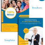 Education Psd Brochure Templates | Brochure Design In Brochure Design Templates For Education