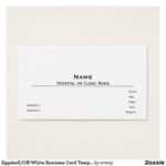 Eggshell/off White Business Card Template | Zazzle With Cards Against Humanity Template