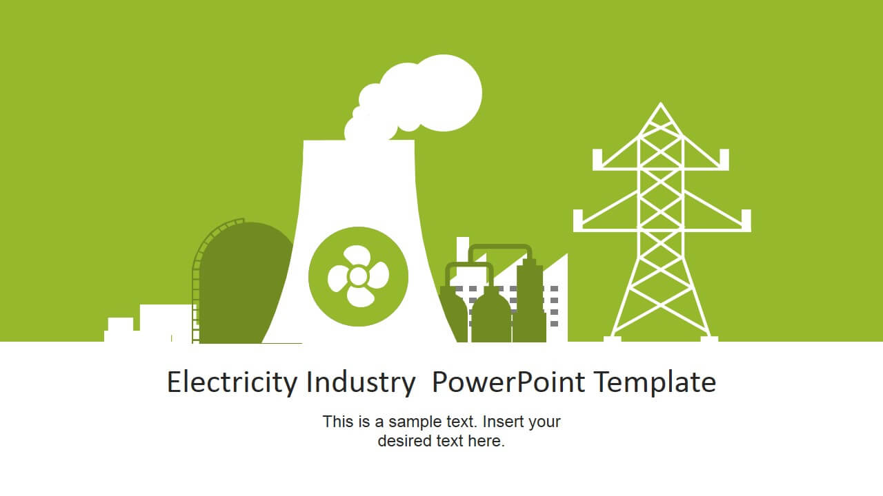 Electricity Industry Powerpoint Template Pertaining To Nuclear Powerpoint Template