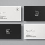 Elegant Business Cards Uk Black And White Design Inspiration In Black And White Business Cards Templates Free