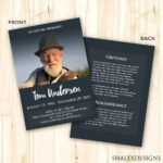 Elegant Free Funeral Program Template Word Best – Wovensheet.co Throughout Memorial Brochure Template