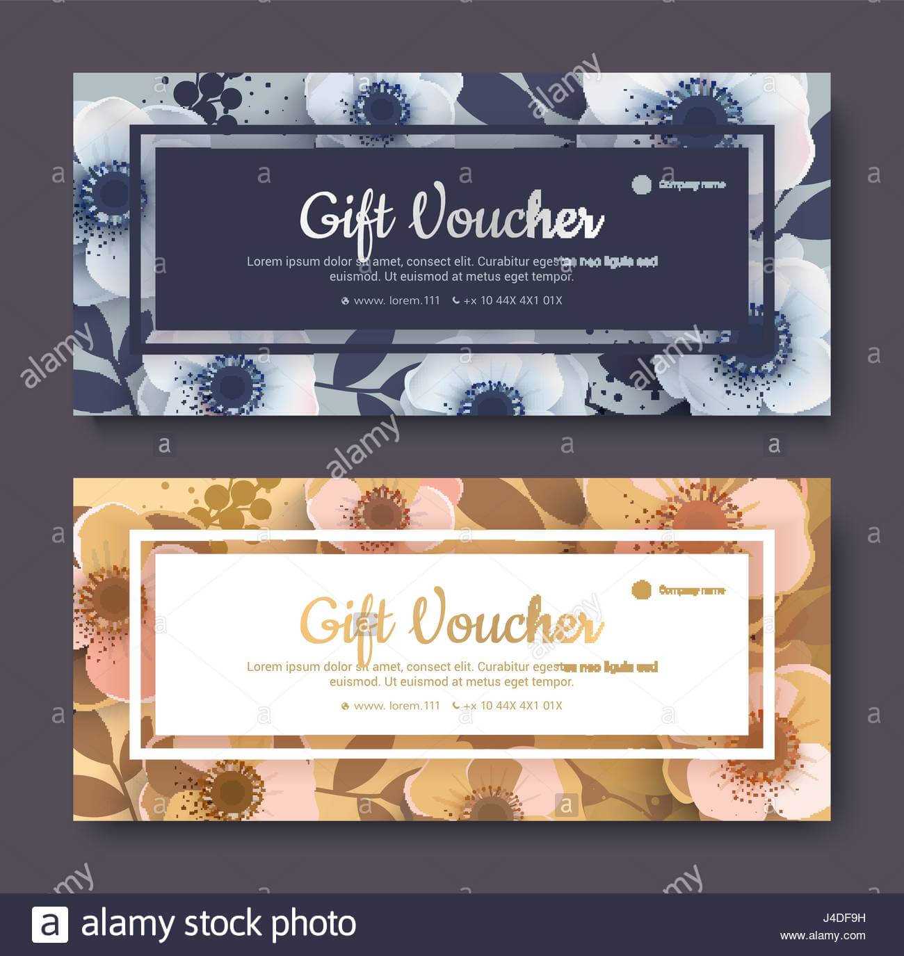 Elegant Gift Voucher, Coupon Template. Template For The Inside Elegant Gift Certificate Template