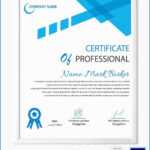 Elegant Photos Of Free Certificate Templates For Word | Template Inside Word 2013 Certificate Template