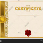 Elegant Template Vector & Photo (Free Trial) | Bigstock With Elegant Certificate Templates Free
