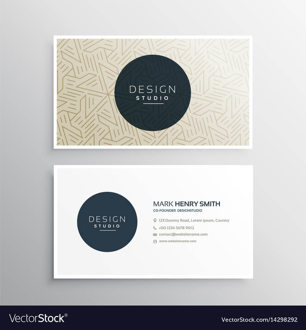 Elegrant Business Company Visiting Card Template Regarding Company Business Cards Templates