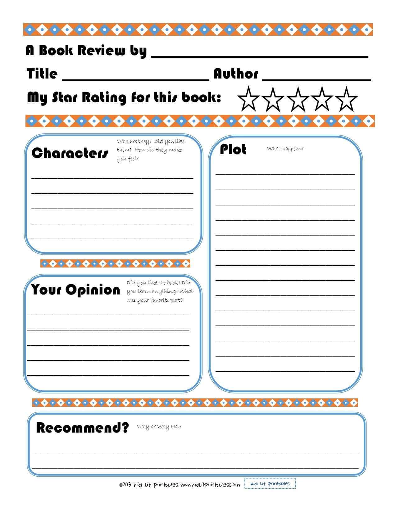 Elementary Book Report Template On Book Report Worksheet With Science Report Template Ks2