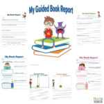 Elementary Guided Book Report Regarding One Page Book Report Template