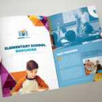 Elementary School Brochure Template 3Xa4 Trifold With Regard To Tri Fold School Brochure Template