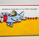 Elizabeth Allan's Art Studio: Bon Voyage! Intended For Bon Voyage Card Template