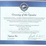 Eloise And Jerry's Travels: Running Southeast To The For Crossing The Line Certificate Template