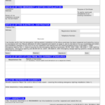 Emergency Lighting Installation Certificate – Fill Online In Minor Electrical Installation Works Certificate Template