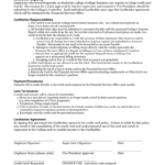 Employee Credit Card Agreement Template Word Uk Hartwick With Regard To Corporate Credit Card Agreement Template