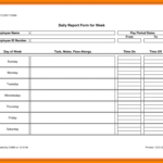 Employee Daily Work Schedule Template Excel | Smorad within Employee Daily Report Template