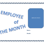 Employee Of The Month Certificate Template | Templates At Throughout Employee Of The Month Certificate Templates