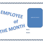 Employee Of The Month Certificate Template | Templates At Within Employee Of The Month Certificate Template With Picture