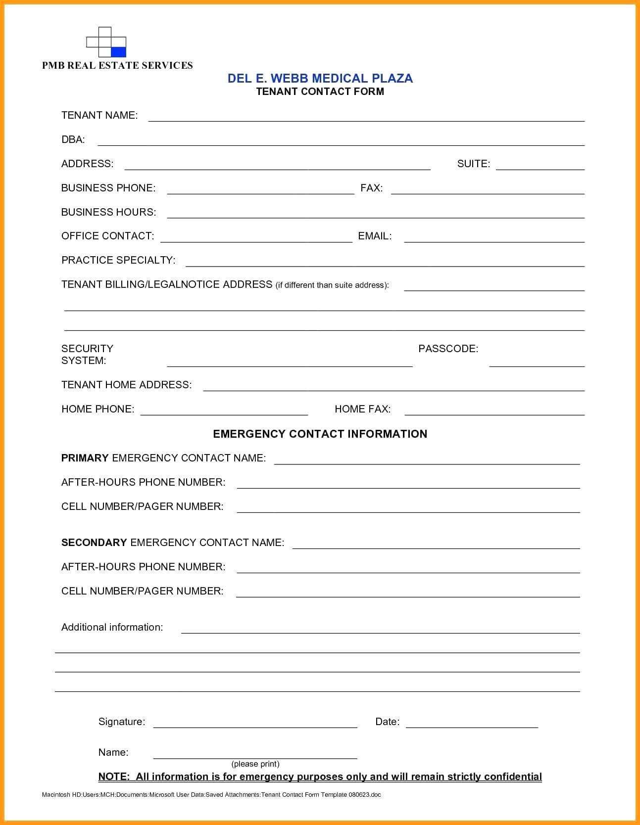 Enquiry Form Template – Bestofpage.co Regarding Enquiry Form Template Word