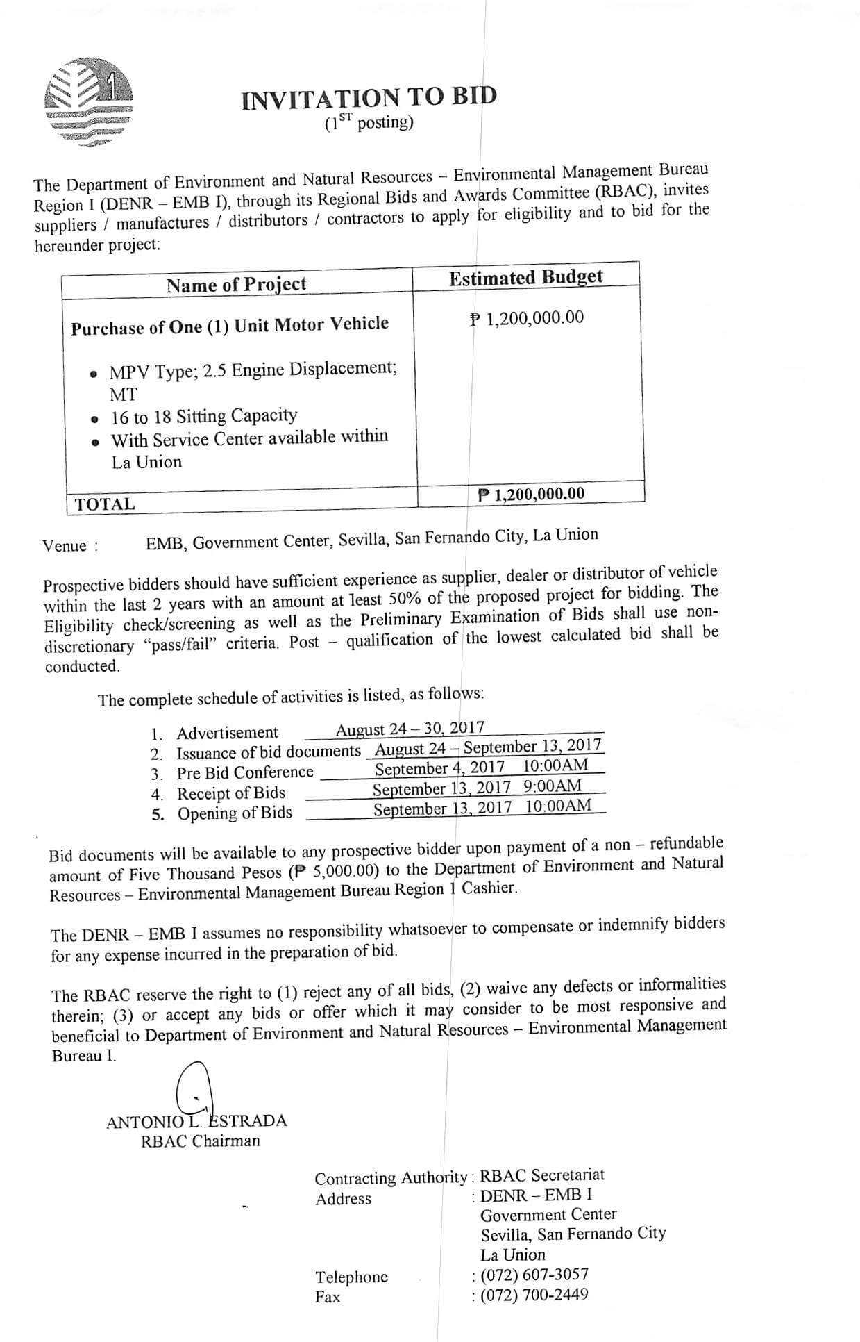 Environmental Management Bureau Region 1 Within Compliance Monitoring Report Template