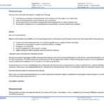 Environmental Management System Template [Free To Use And Within Environmental Impact Report Template