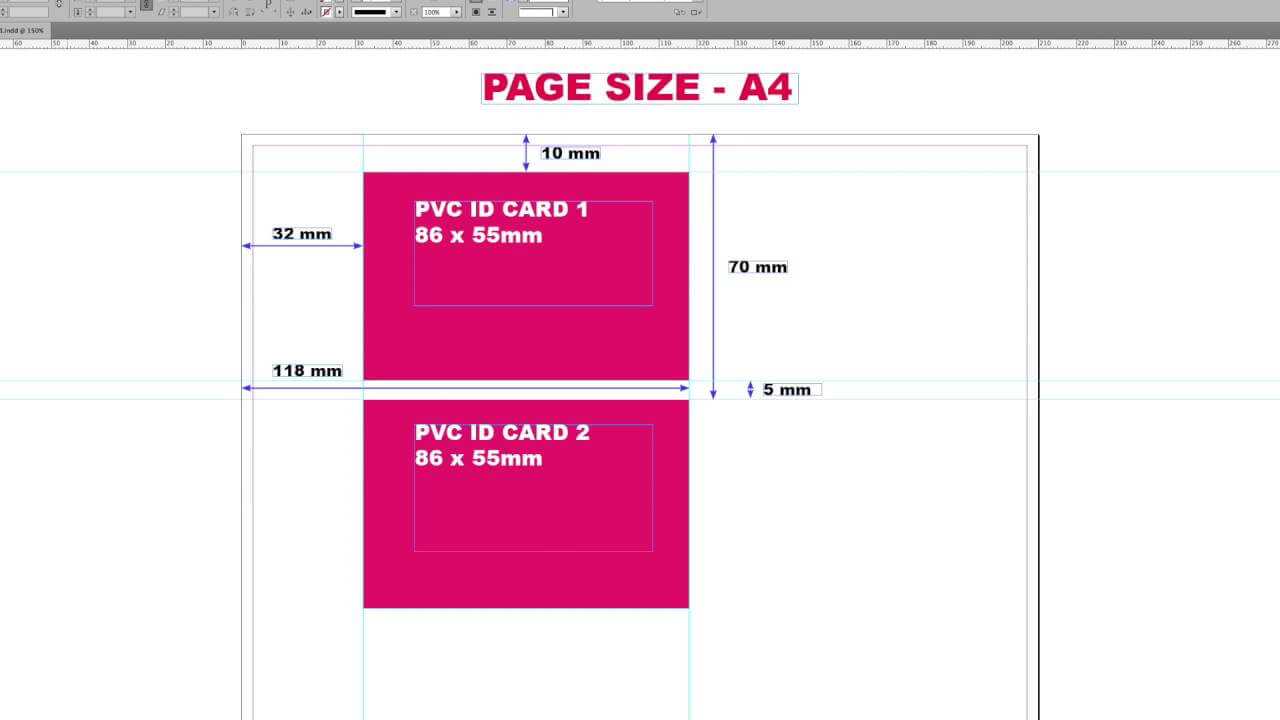 Epson L800/805 Printers Pvc Id Card Printing Layout Throughout Pvc Card Template