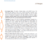 Equity Research Report – An Inside Look At What's Actually Throughout Stock Analyst Report Template