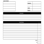 Estimate Template – Fill Online, Printable, Fillable, Blank For Blank Estimate Form Template