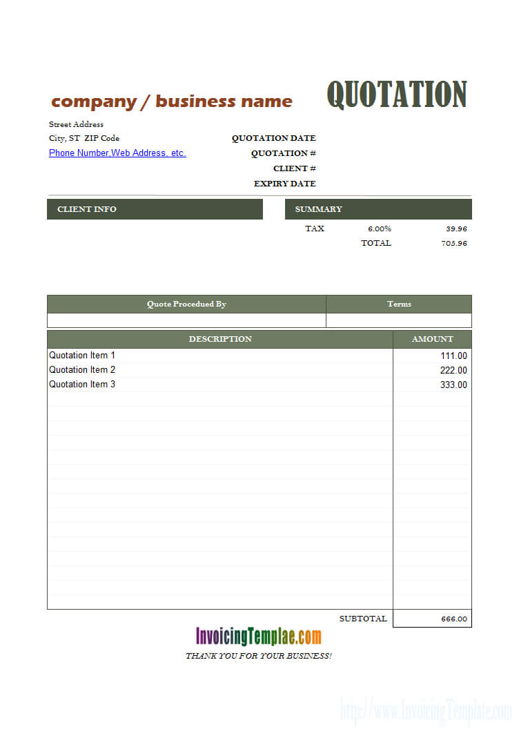 Estimate Templates – 20 Results Found Pertaining To Work Estimate Template Word