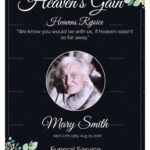 Eulogy Funeral Invitation Card Template With Regard To Funeral Invitation Card Template