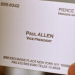 Euro United] Roman Abramovitch Has Been Looking To Sell Inside Paul Allen Business Card Template