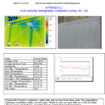 Example Of A Page Of The Report Containing The Thermographic Intended For Thermal Imaging Report Template