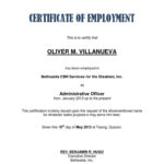 Example Of Certificate Of Employment Filename | Istudyathes Within Template Of Certificate Of Employment
