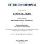 Example Of Certificate Of Employment Filename | Istudyathes Within Template Of Certificate Of Employment