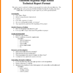 Example Of Technical Report Writing Istudyathes Architecture Within Template For Technical Report