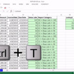 Excel Magic Trick 1129: Aging Accounts Receivable Reports Using Slicer,  Excel Table, Page Setup Pertaining To Ar Report Template