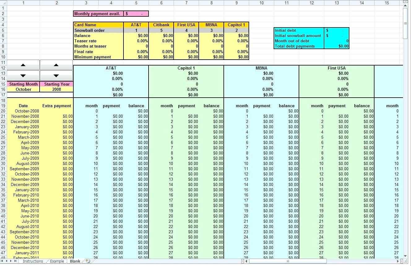 Excel Payment Template – Sandboxpaper.co Pertaining To Credit Card Payment Spreadsheet Template